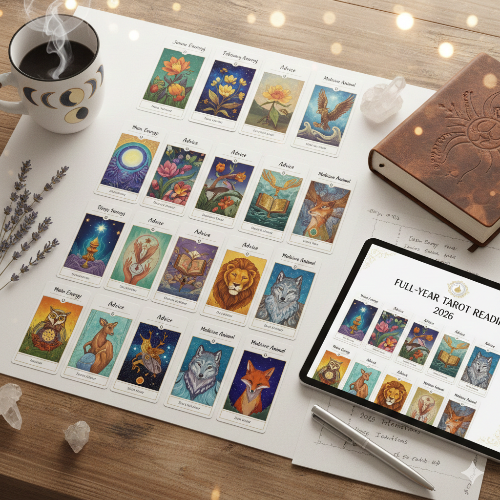 Energías y orientación mensuales de 2026