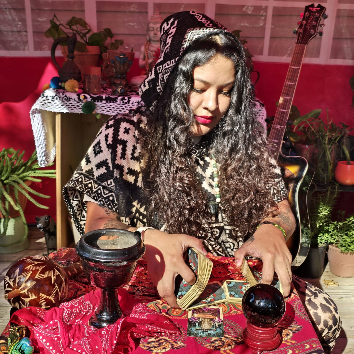 Lectura de tarot: en persona