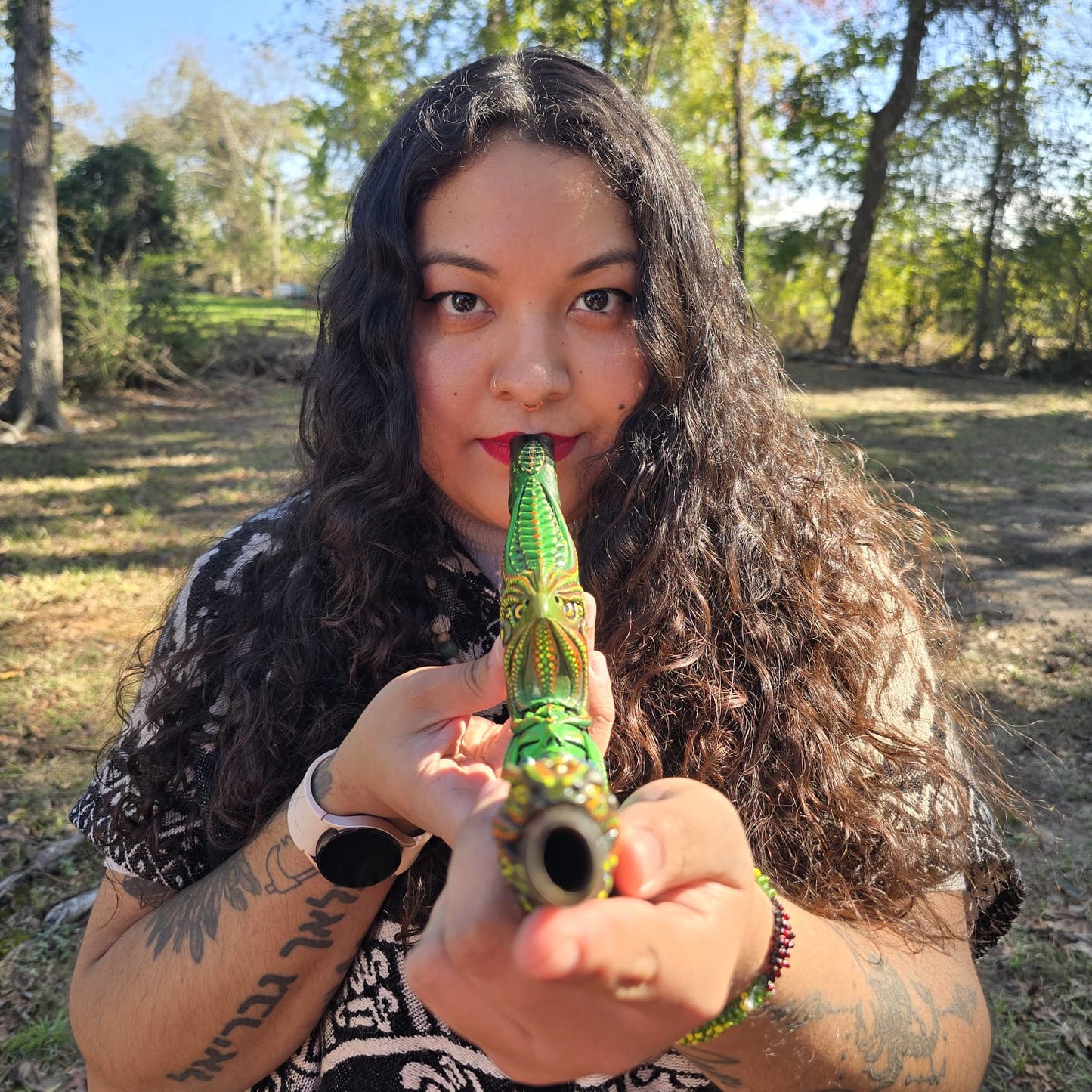 Sentada de oración de Hapé/Rapé